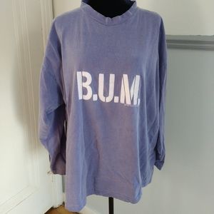 Vintage 1990s B.U.M. Equipment long sleeve T Shirt